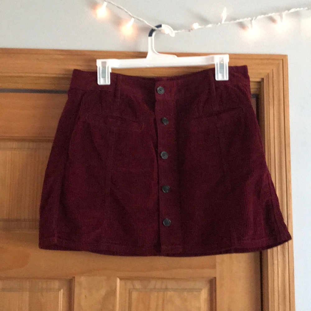 AE ribbed skirt